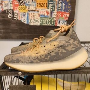 Yeezy Boost 380 in Gray and Tan